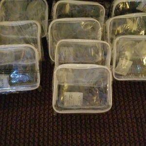 Lot of 10 make up bags